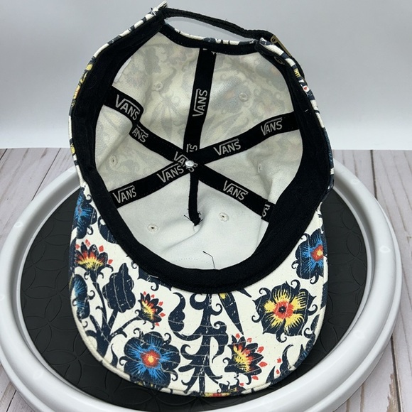 Vans Off The Wall Adjustable Floral Print Cap - Picture 5 of 5